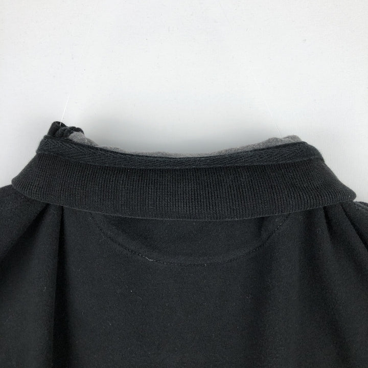 Ralph Lauren CHAPS long-sleeved polo shirt, men's size M cotton black type Vintage Second Hand