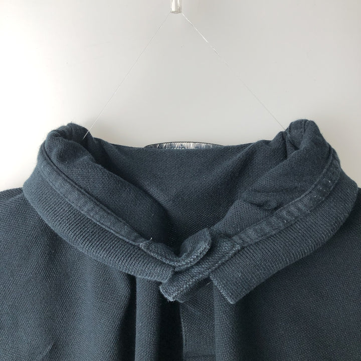 Ralph Lauren POLO by Ralph Lauren long sleeve polo shirt, men's size M cotton black type Vintage Second Hand