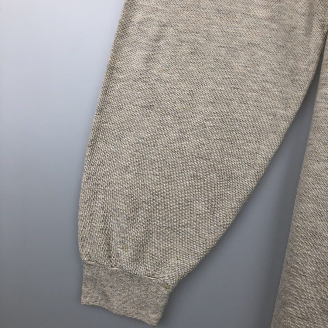 Ralph Lauren POLO by Ralph Lauren long sleeve polo shirt, men's XL size cotton gray type Vintage Second Hand