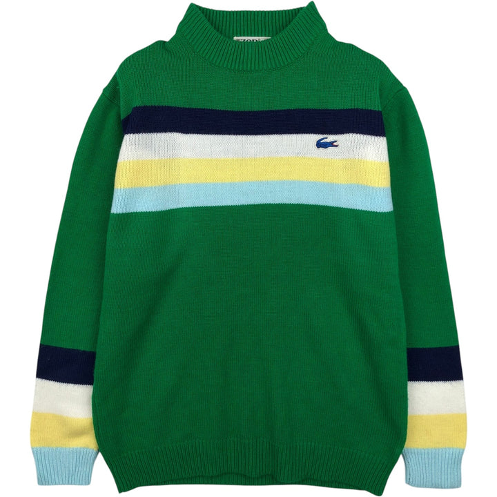 Lacoste IZOD Acrylic Knit Sweater, Men's Size S (approx.) acrylic green type Vintage Second Hand