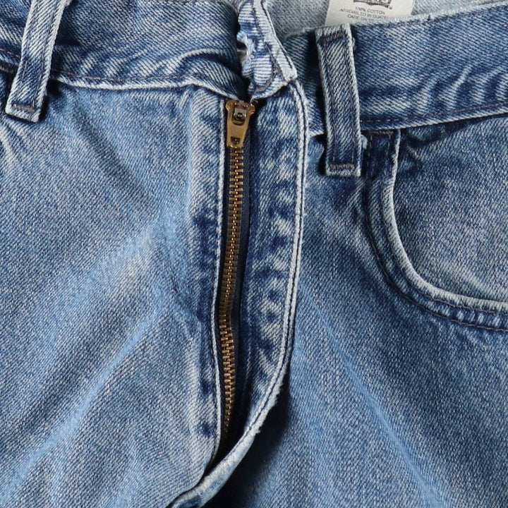 Levi's SILVER TAB Straight Denim Pants, Men's W33 (approx.) cotton Blue type light blue Vintage Second Hand