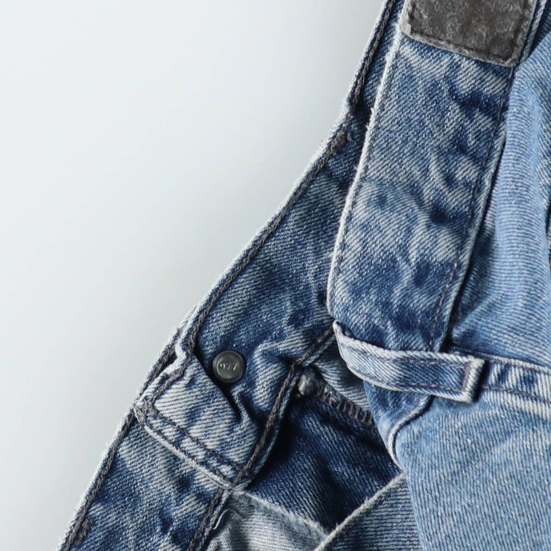 Levi's SILVER TAB Straight Denim Pants, Men's W33 (approx.) cotton Blue type light blue Vintage Second Hand