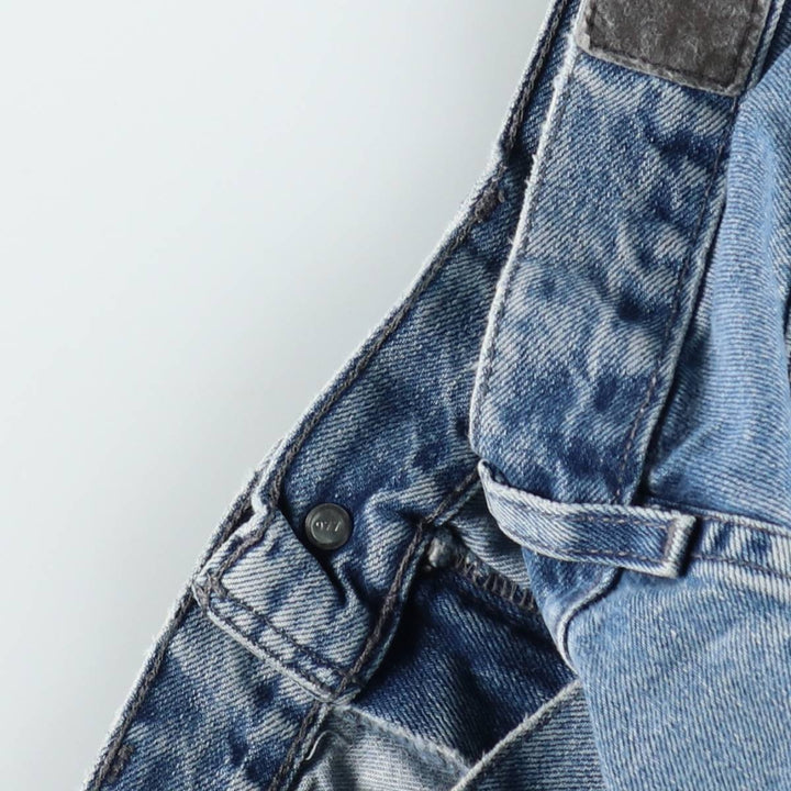 Levi's SILVER TAB Straight Denim Pants, Men's W33 (approx.) cotton Blue type light blue Vintage Second Hand