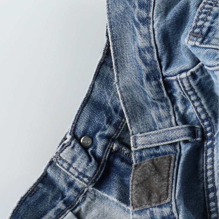 Levi's SILVER TAB Straight Denim Pants, Men's W33 (approx.) cotton Blue type light blue Vintage Second Hand