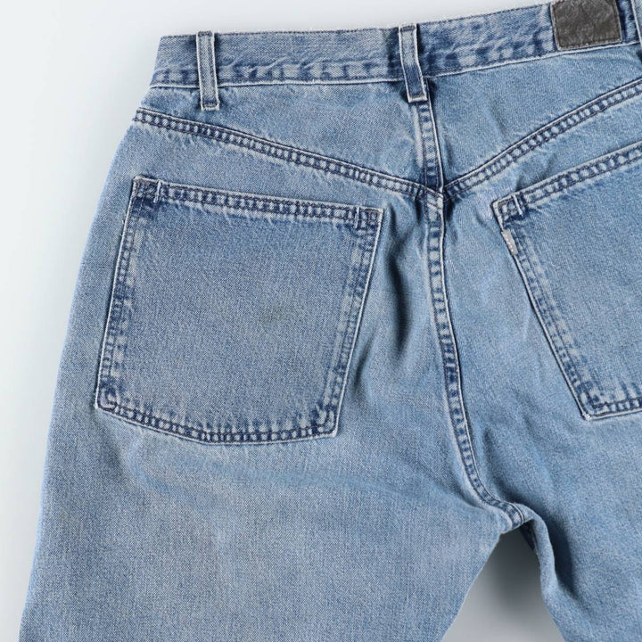 Levi's SILVER TAB Straight Denim Pants, Men's W33 (approx.) cotton Blue type light blue Vintage Second Hand