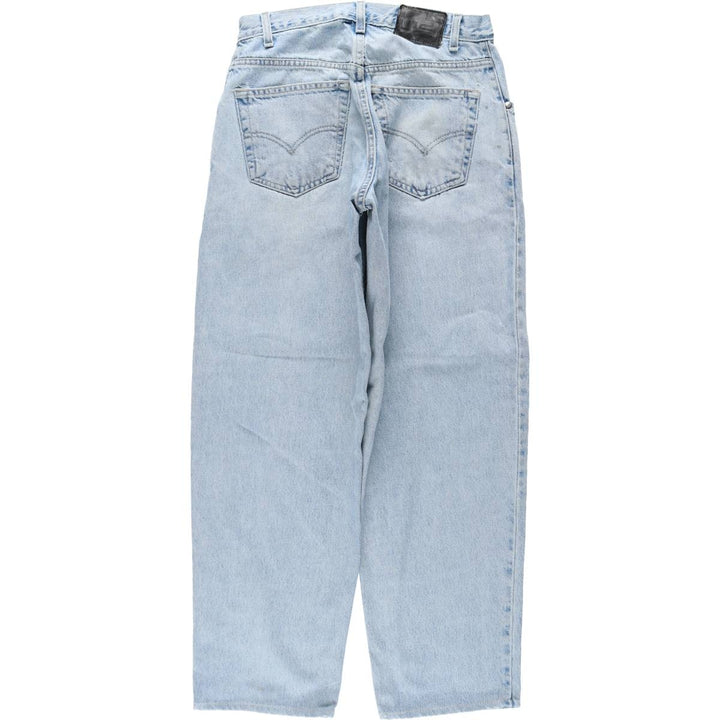 Levi's SILVER TAB Tapered Denim Pants, Men's W29 (approx.) unclear Blue type light blue Vintage Second Hand
