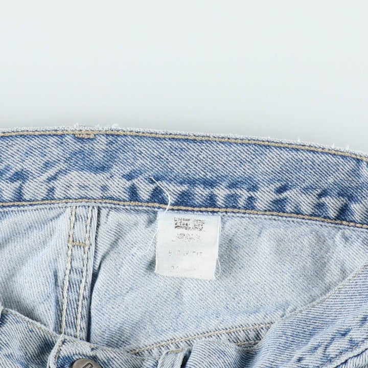 Levi's SILVER TAB Tapered Denim Pants, Men's W29 (approx.) unclear Blue type light blue Vintage Second Hand
