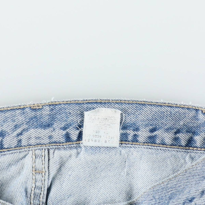Levi's SILVER TAB Tapered Denim Pants, Men's W29 (approx.) unclear Blue type light blue Vintage Second Hand