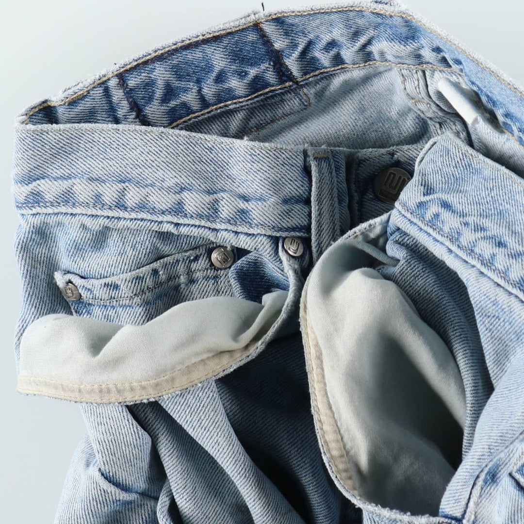 Levi's SILVER TAB Tapered Denim Pants, Men's W29 (approx.) unclear Blue type light blue Vintage Second Hand