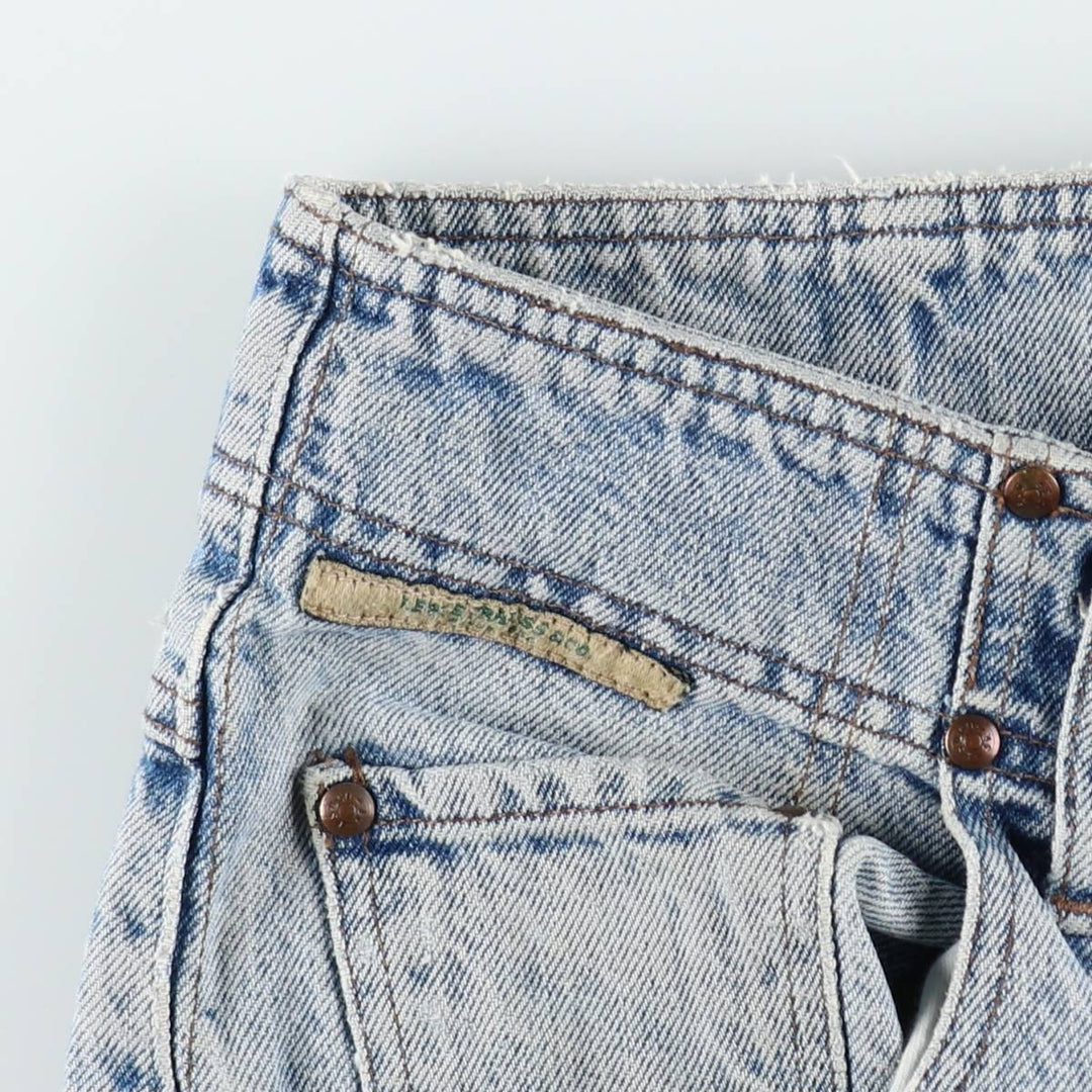 Levi's SILVER TAB Tapered Denim Pants, Men's W36 (approx.) cotton Blue type light blue Vintage Second Hand