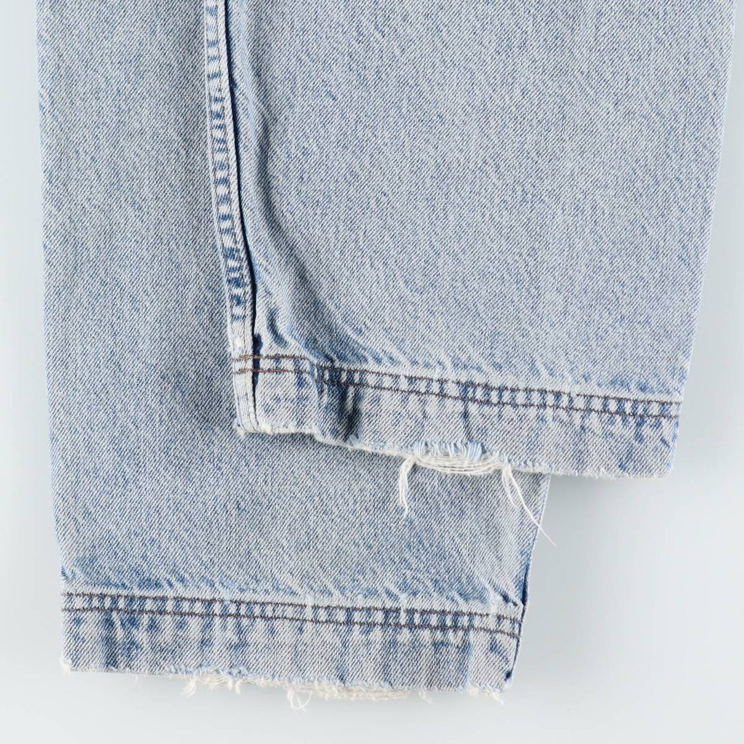 Levi's SILVER TAB Tapered Denim Pants, Men's W36 (approx.) cotton Blue type light blue Vintage Second Hand