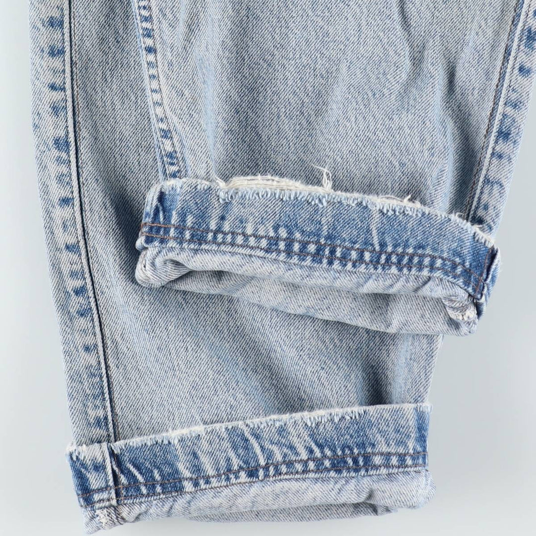 Levi's SILVER TAB Tapered Denim Pants, Men's W36 (approx.) cotton Blue type light blue Vintage Second Hand