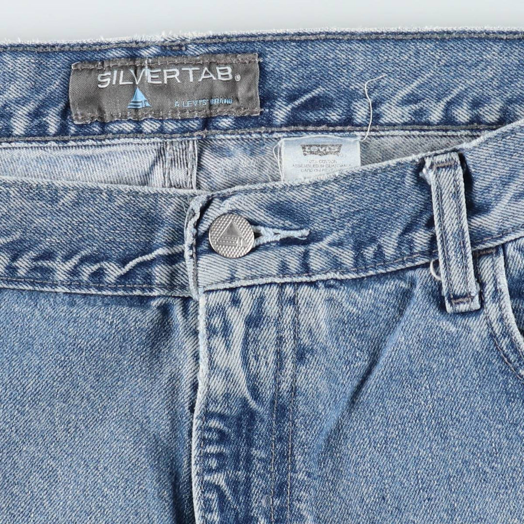 2000'S Levi's Silver Tab Loose Fit Tapered Denim Pants, Men's Size W35 (approx.) cotton blue type Vintage Second Hand