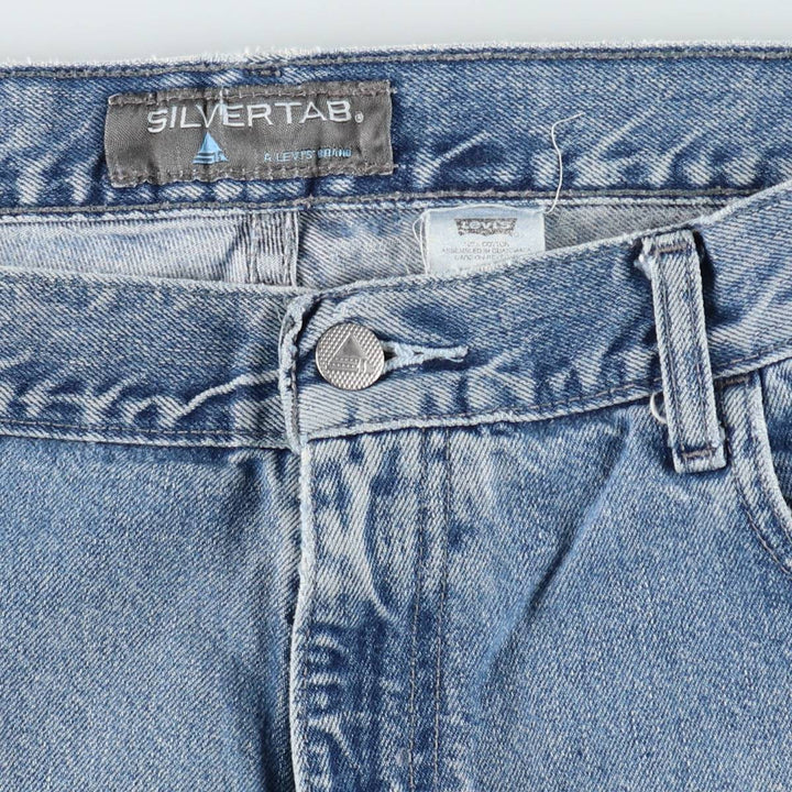 2000'S Levi's Silver Tab Loose Fit Tapered Denim Pants, Men's Size W35 (approx.) cotton blue type Vintage Second Hand