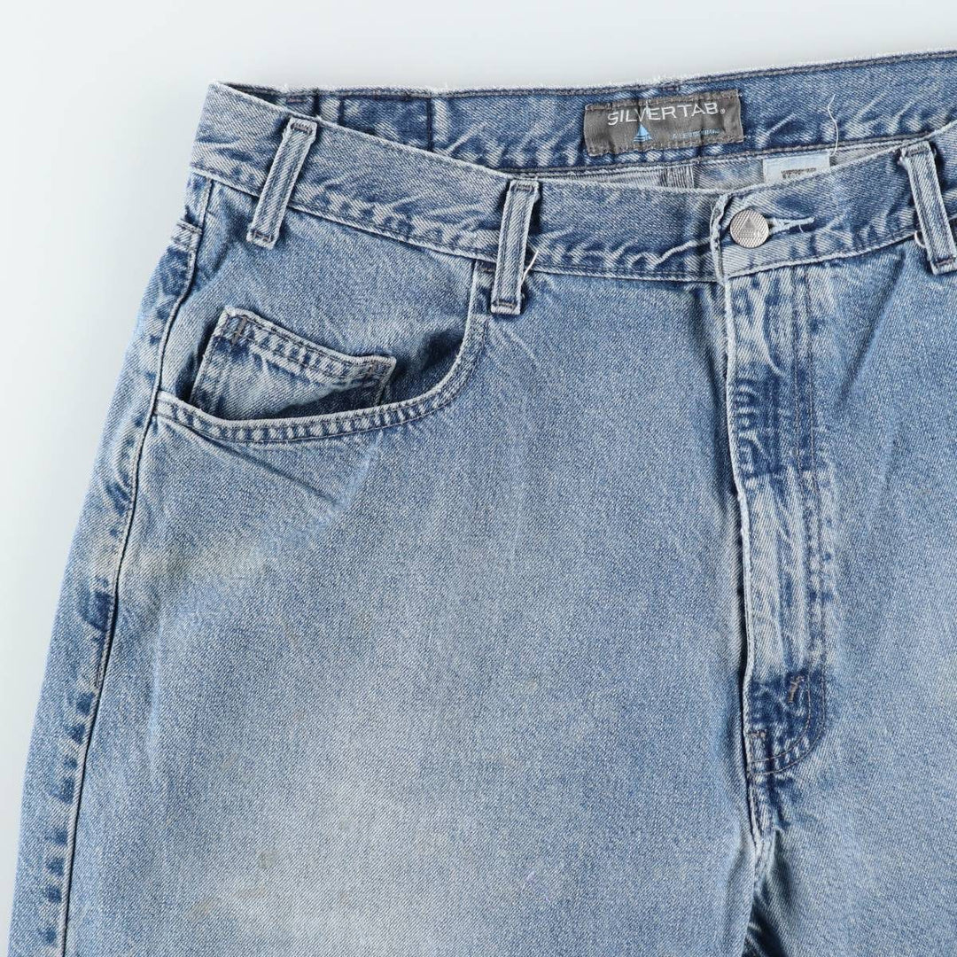 2000'S Levi's Silver Tab Loose Fit Tapered Denim Pants, Men's Size W35 (approx.) cotton blue type Vintage Second Hand