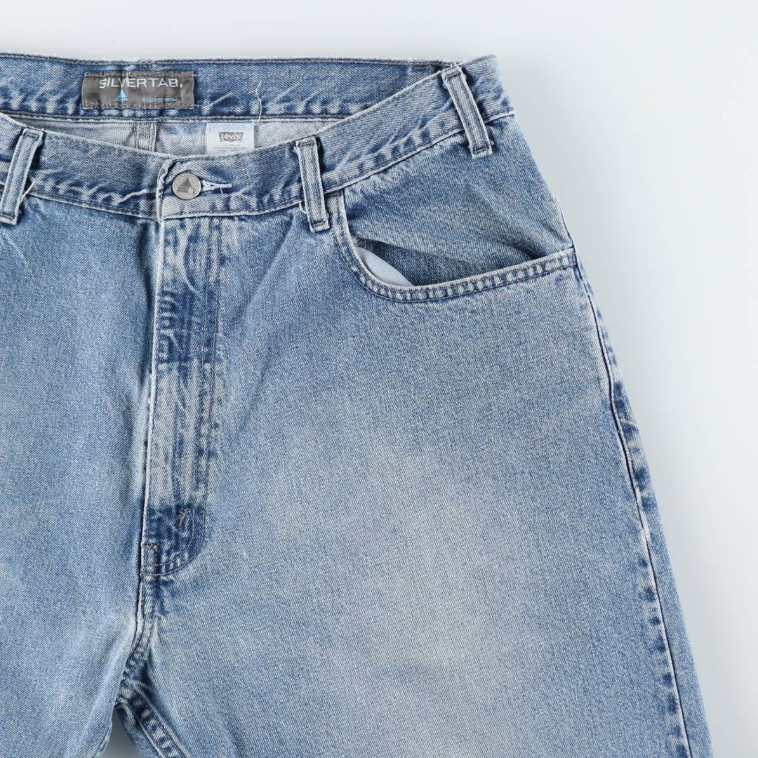 2000'S Levi's Silver Tab Loose Fit Tapered Denim Pants, Men's Size W35 (approx.) cotton blue type Vintage Second Hand