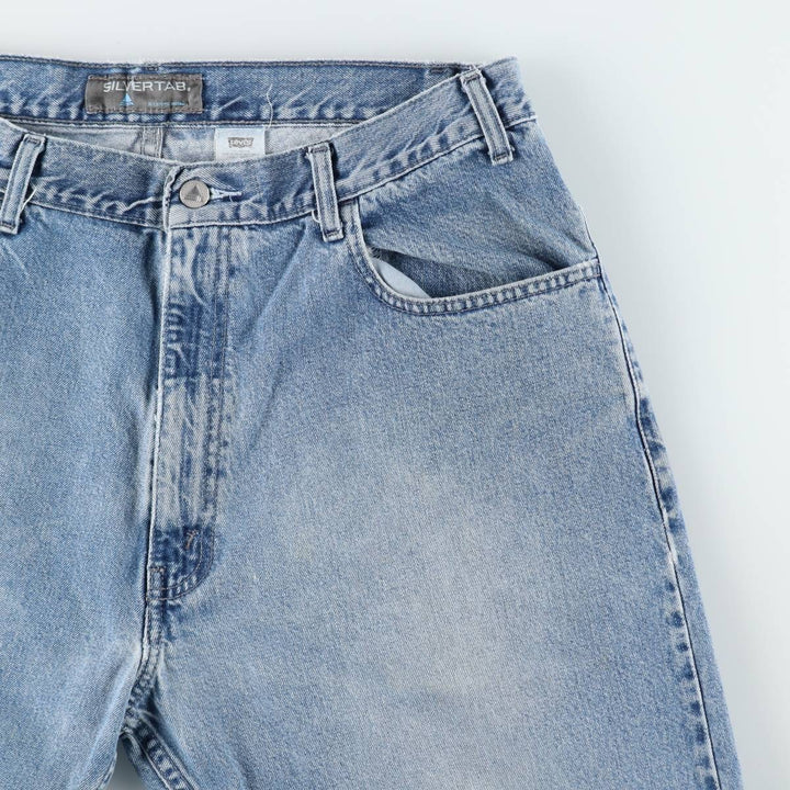 2000'S Levi's Silver Tab Loose Fit Tapered Denim Pants, Men's Size W35 (approx.) cotton blue type Vintage Second Hand