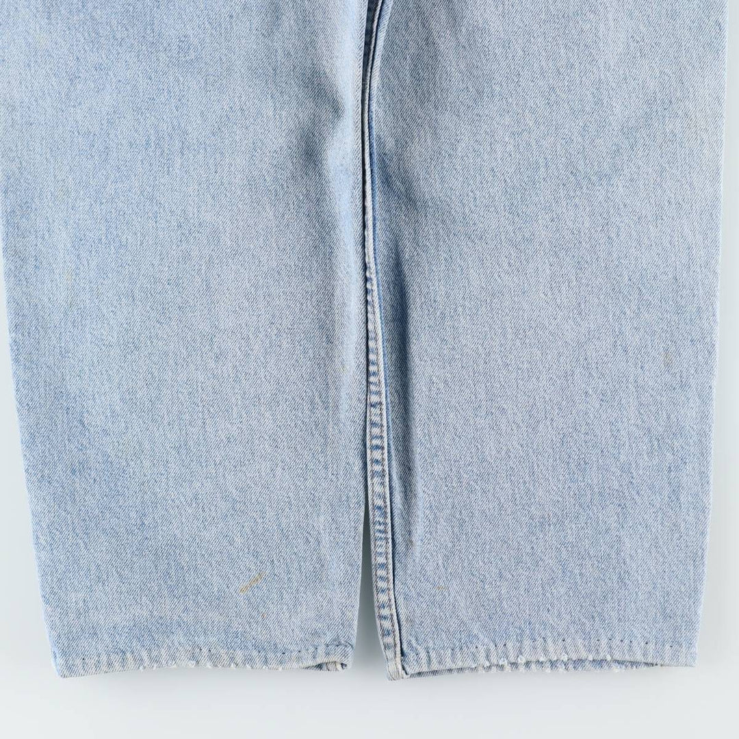 1990'S Levi's Silver Tab Tapered Denim Pants, Made in USA, Men's Size W32 (approx.), Vintage cotton blue type Vintage Second Hand