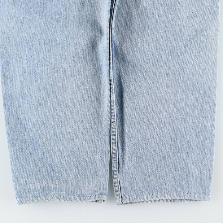 1990'S Levi's Silver Tab Tapered Denim Pants, Made in USA, Men's Size W32 (approx.), Vintage cotton blue type Vintage Second Hand