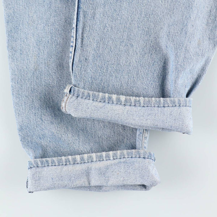 1990'S Levi's Silver Tab Tapered Denim Pants, Made in USA, Men's Size W32 (approx.), Vintage cotton blue type Vintage Second Hand