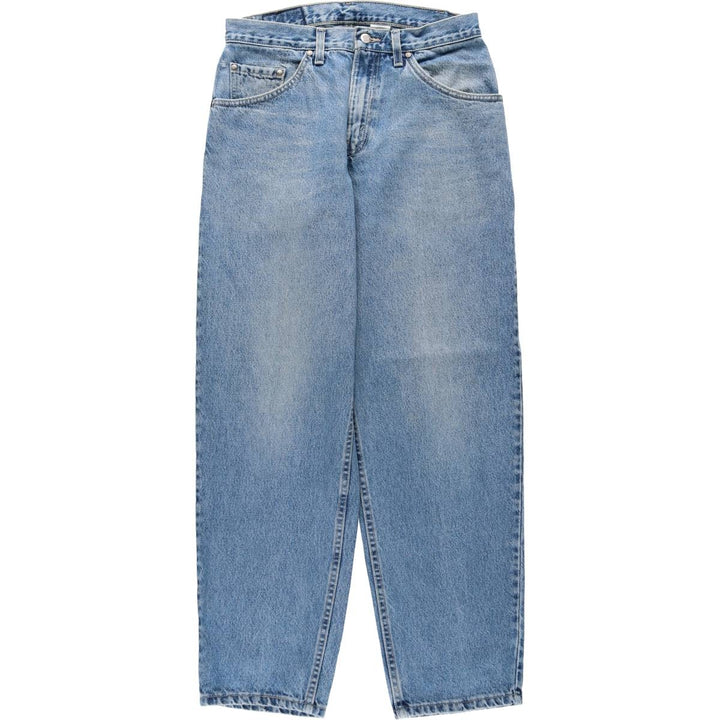Levi's SILVER TAB BAGGY FIT Tapered Denim Pants, Made in USA, Men's W31 (approx.) cotton Blue type light blue Vintage Second Hand