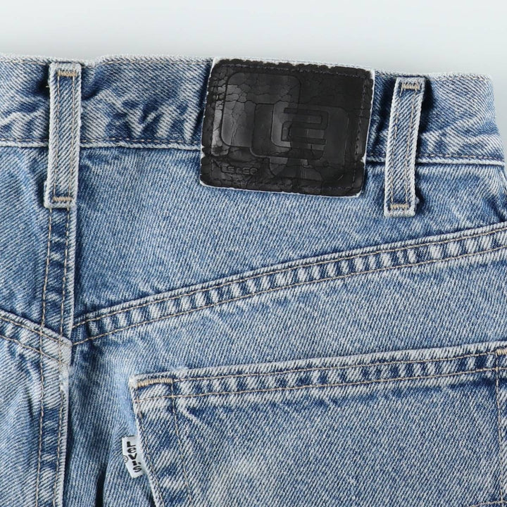 Levi's SILVER TAB BAGGY FIT Tapered Denim Pants, Made in USA, Men's W31 (approx.) cotton Blue type light blue Vintage Second Hand