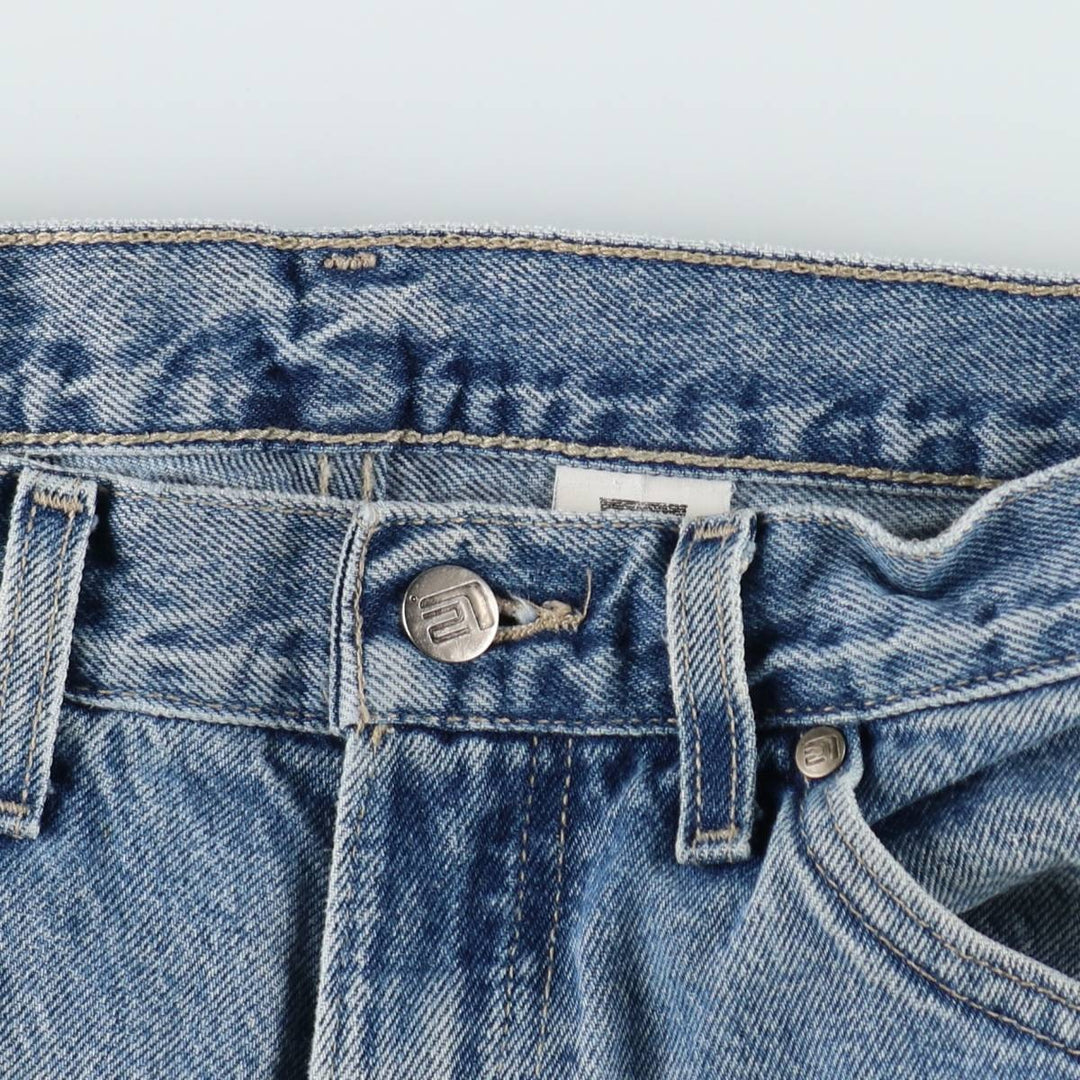 Levi's SILVER TAB BAGGY FIT Tapered Denim Pants, Made in USA, Men's W31 (approx.) cotton Blue type light blue Vintage Second Hand