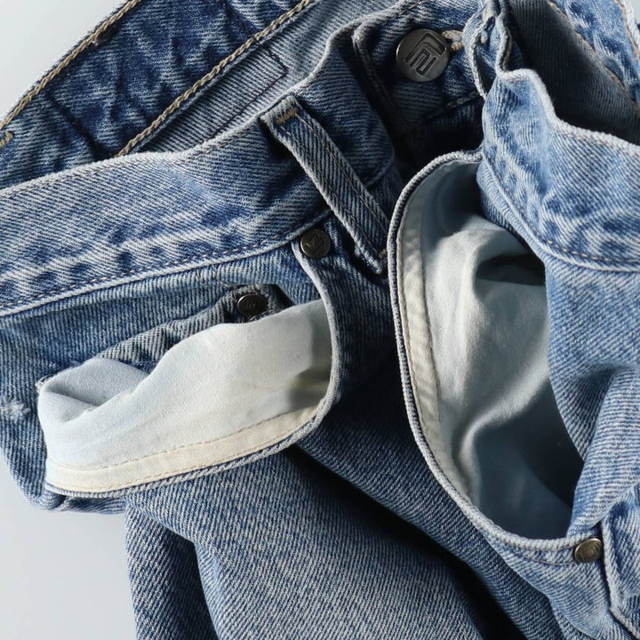 Levi's SILVER TAB BAGGY FIT Tapered Denim Pants, Made in USA, Men's W31 (approx.) cotton Blue type light blue Vintage Second Hand