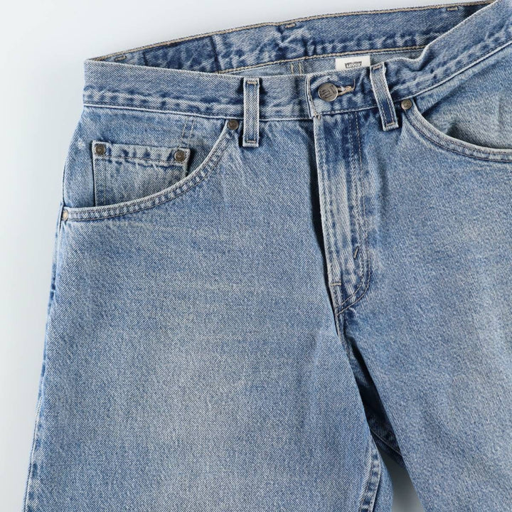 Levi's SILVER TAB BAGGY FIT Tapered Denim Pants, Made in USA, Men's W31 (approx.) cotton Blue type light blue Vintage Second Hand
