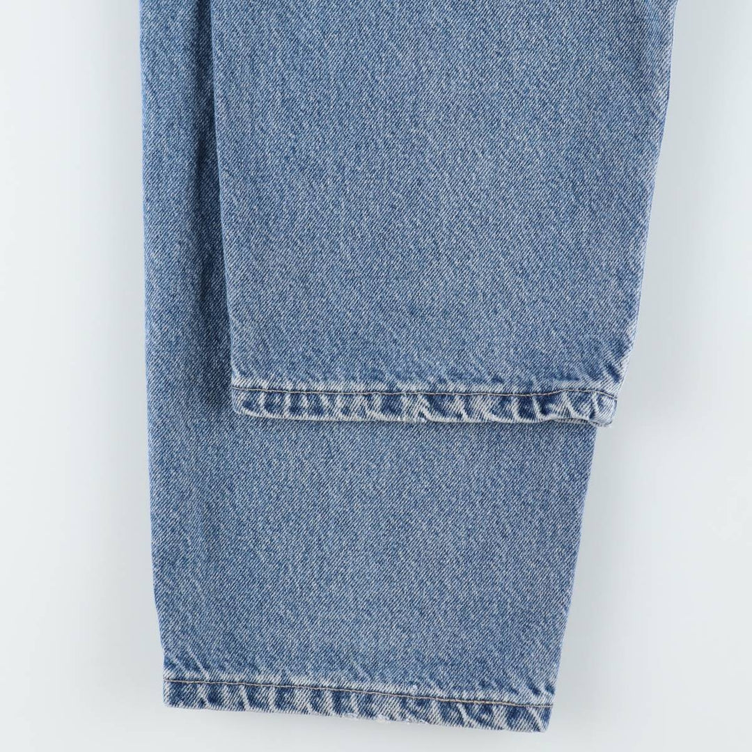 Levi's SILVER TAB BAGGY FIT Tapered Denim Pants, Made in USA, Men's W31 (approx.) cotton Blue type light blue Vintage Second Hand