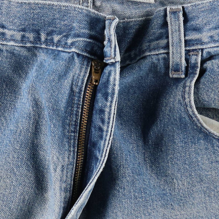 Levi's SILVER TAB BAGGY FIT Wide Denim Pants, Made in USA, Men's W36 (approx.) cotton Blue type light blue Vintage Second Hand