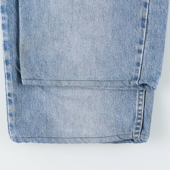 Levi's SILVER TAB BAGGY FIT Wide Denim Pants, Made in USA, Men's W36 (approx.) cotton Blue type light blue Vintage Second Hand