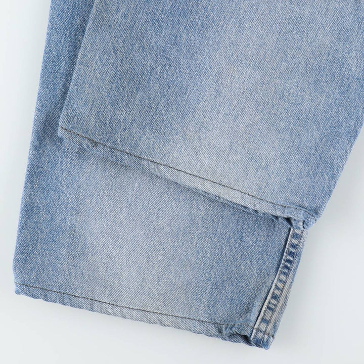 Levi's SILVER TAB BAGGY FIT Wide Denim Pants, Made in USA, Men's W36 (approx.) cotton Blue type light blue Vintage Second Hand