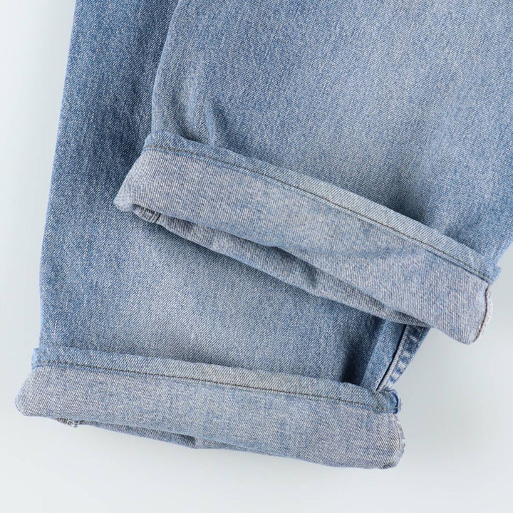 Levi's SILVER TAB BAGGY FIT Wide Denim Pants, Made in USA, Men's W36 (approx.) cotton Blue type light blue Vintage Second Hand