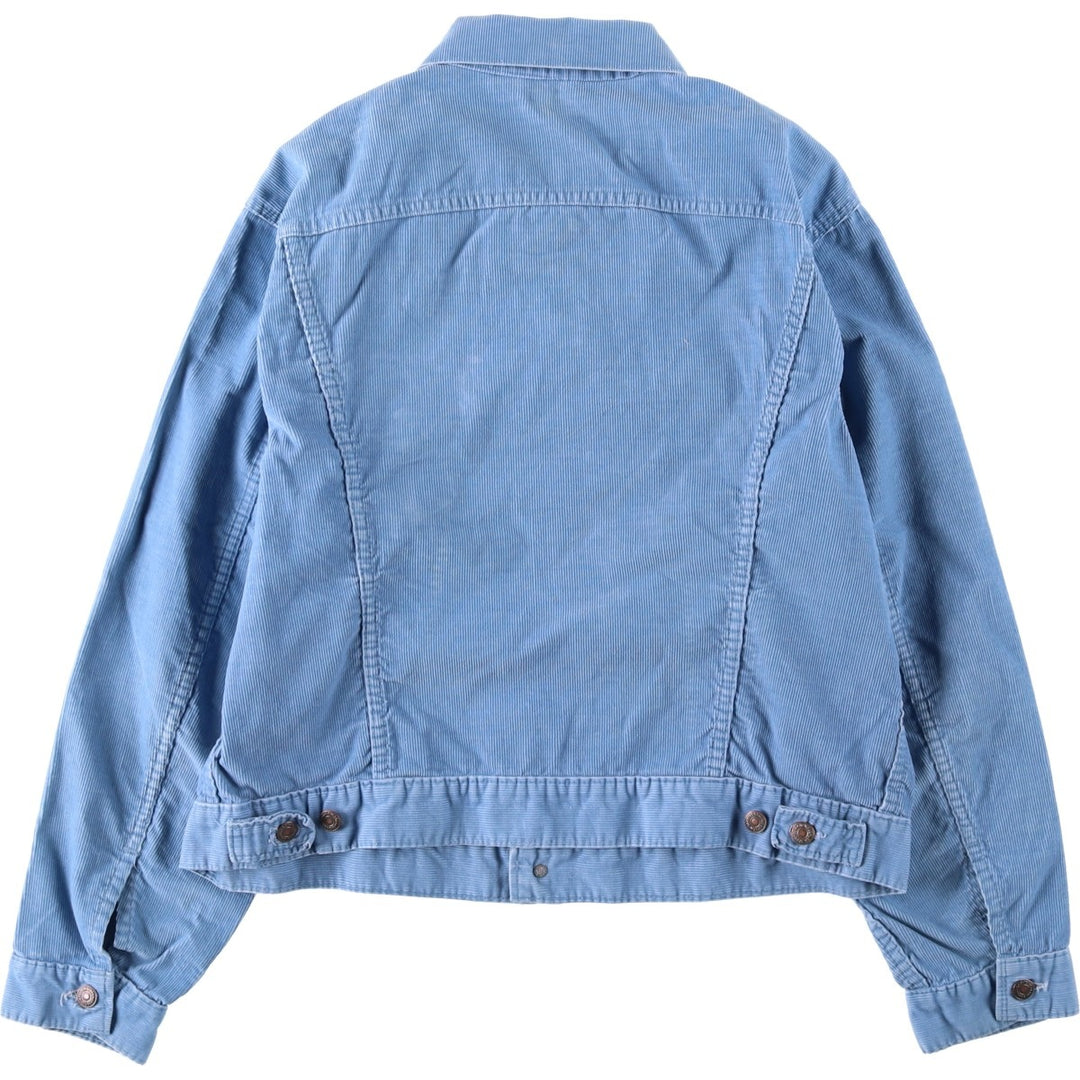 1970'S Levi's corduroy jacket, women's size L equivalent, vintage. unclear Blue type light blue Vintage Second Hand