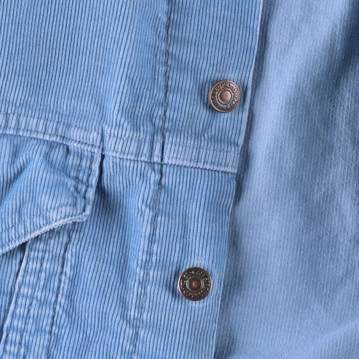 1970'S Levi's corduroy jacket, women's size L equivalent, vintage. unclear Blue type light blue Vintage Second Hand
