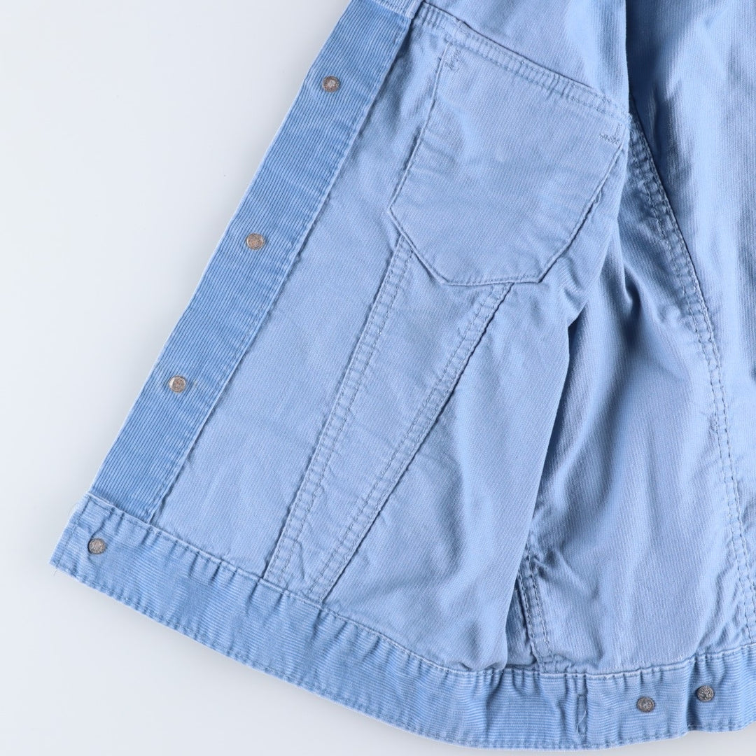 1970'S Levi's corduroy jacket, women's size L equivalent, vintage. unclear Blue type light blue Vintage Second Hand