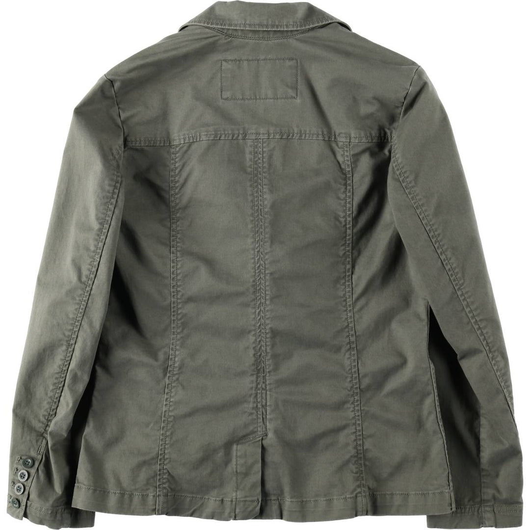 Eddie Bauer Cotton Tailored Jacket, Women's Size M (approx.) cotton Khaki type Vintage Second Hand