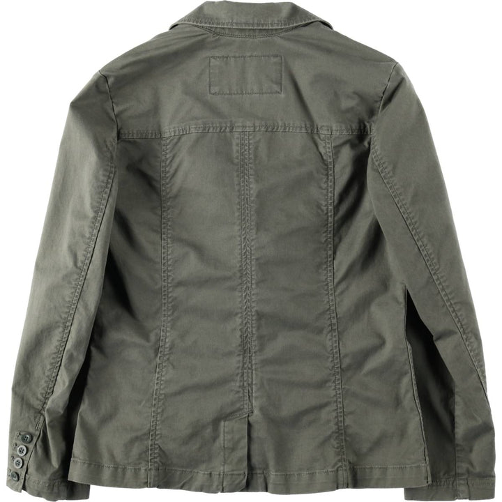 Eddie Bauer Cotton Tailored Jacket, Women's Size M (approx.) cotton Khaki type Vintage Second Hand