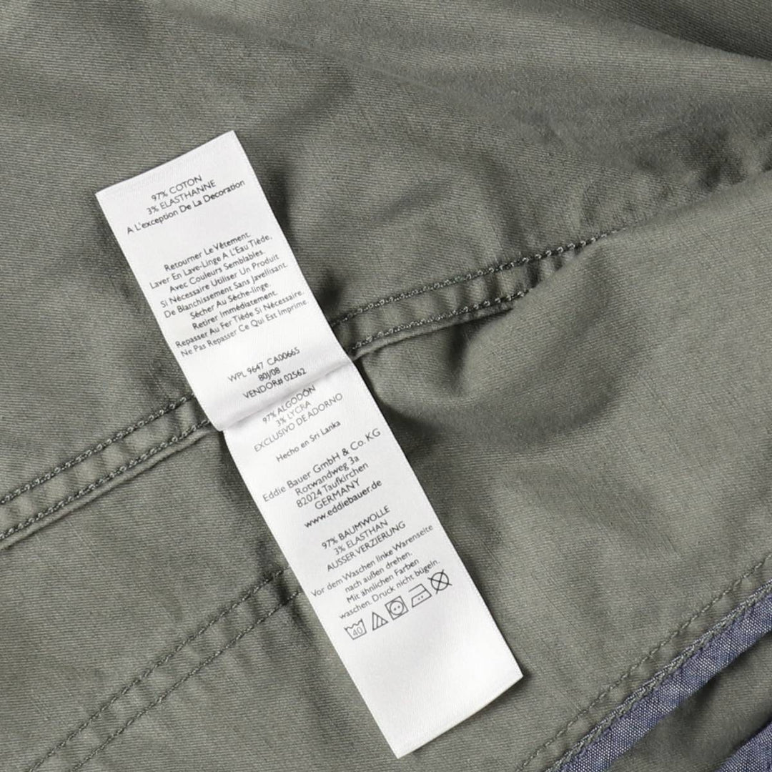 Eddie Bauer Cotton Tailored Jacket, Women's Size M (approx.) cotton Khaki type Vintage Second Hand