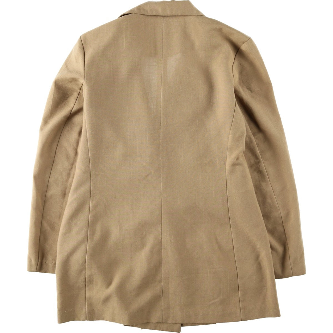 MARCA TRES Double-breasted Easy Jacket Tailored Jacket Women's Size M (approx.) unclear beige type brown Vintage Second Hand