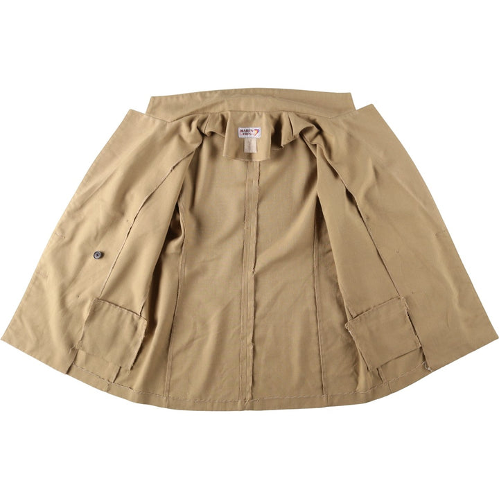 MARCA TRES Double-breasted Easy Jacket Tailored Jacket Women's Size M (approx.) unclear beige type brown Vintage Second Hand