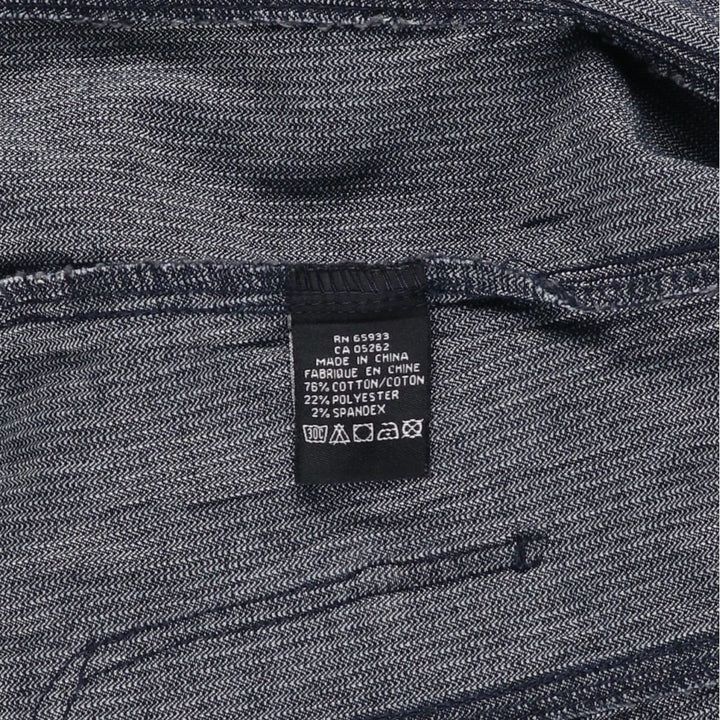 POINT ZERO Denim Tailored Jacket, Women's Size S (equivalent) cotton Charcoal Vintage Second Hand