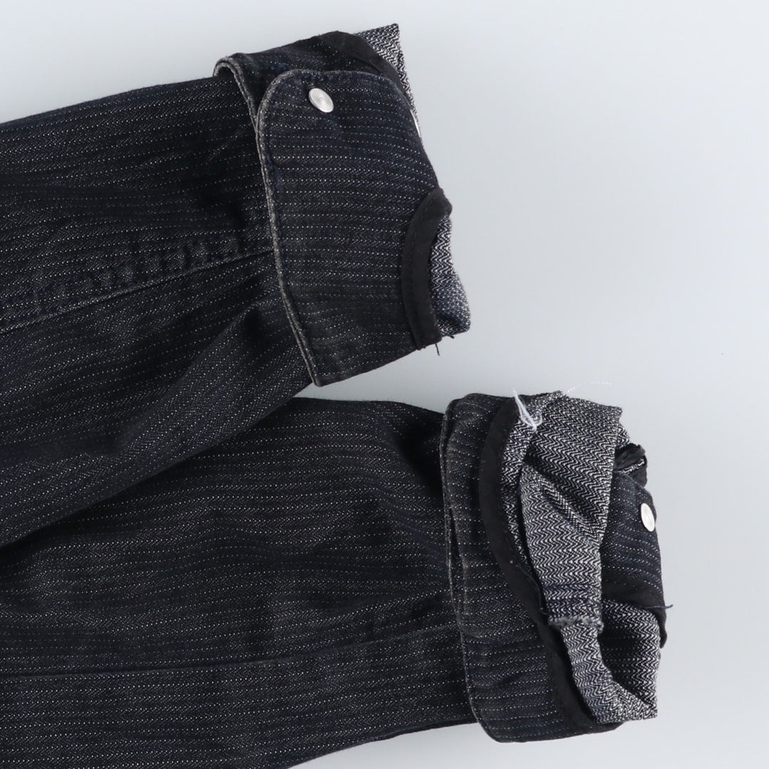 POINT ZERO Denim Tailored Jacket, Women's Size S (equivalent) cotton Charcoal Vintage Second Hand