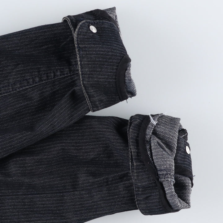 POINT ZERO Denim Tailored Jacket, Women's Size S (equivalent) cotton Charcoal Vintage Second Hand