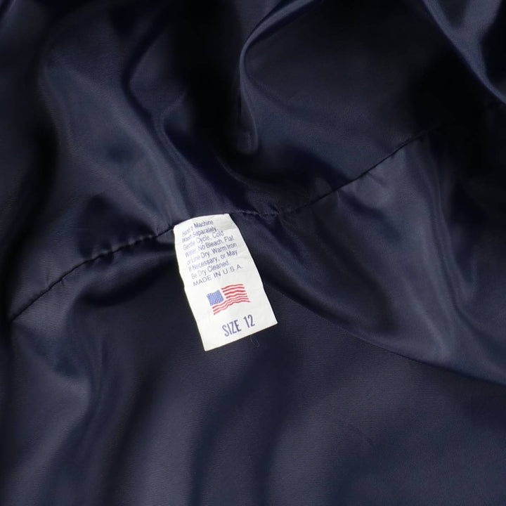 1990'S Katie Brooke Navy Blazer Tailored Jacket, Made in USA, Women's Size M (Equivalent), Vintage unclear navy blue type Vintage Second Hand