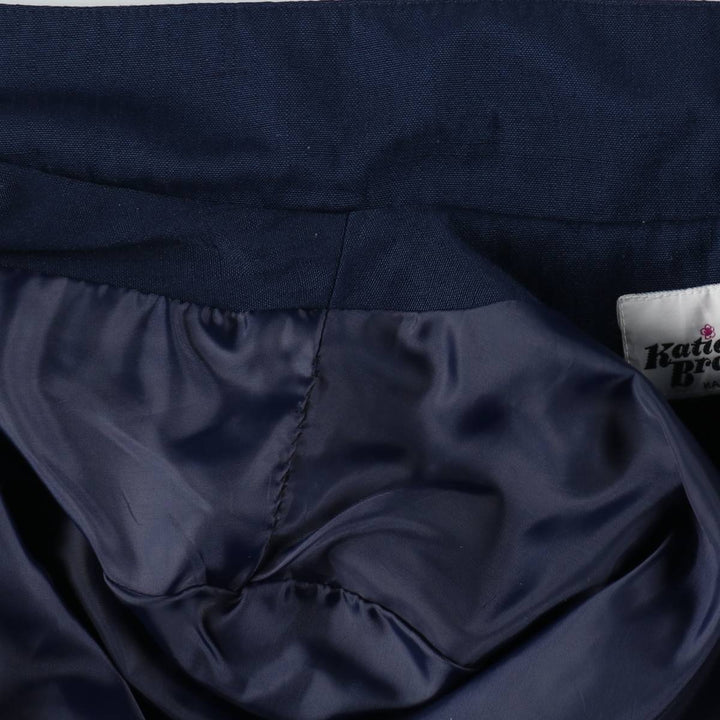 1990'S Katie Brooke Navy Blazer Tailored Jacket, Made in USA, Women's Size M (Equivalent), Vintage unclear navy blue type Vintage Second Hand