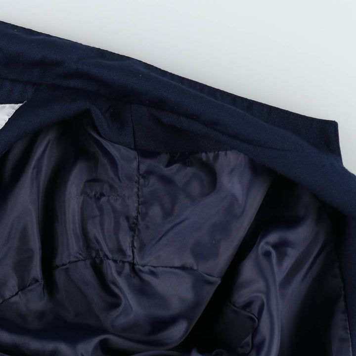 1990'S Katie Brooke Navy Blazer Tailored Jacket, Made in USA, Women's Size M (Equivalent), Vintage unclear navy blue type Vintage Second Hand