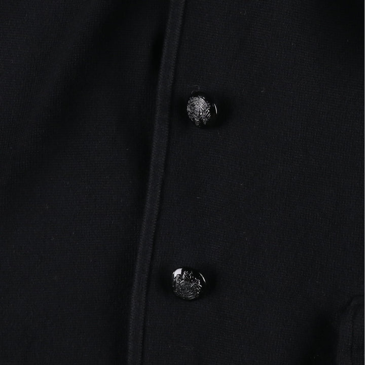Ralph Lauren LAUREN Cotton Tailored Jacket, Women's Size XL (approx.) cotton black type Vintage Second Hand