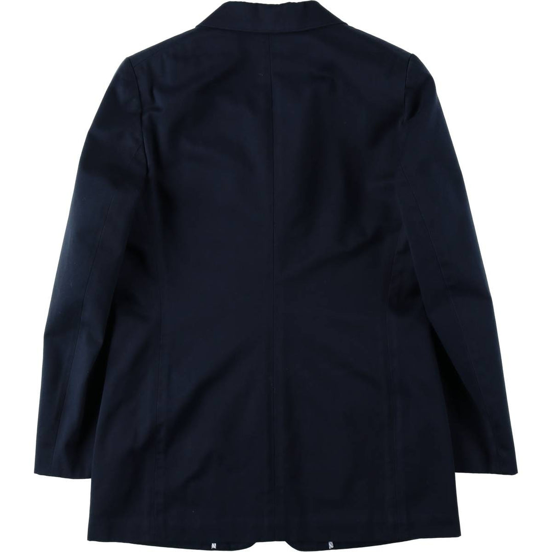 1990'S Tommy Hilfiger cotton tailored jacket, women's size L (approx.) cotton navy blue type Vintage Second Hand